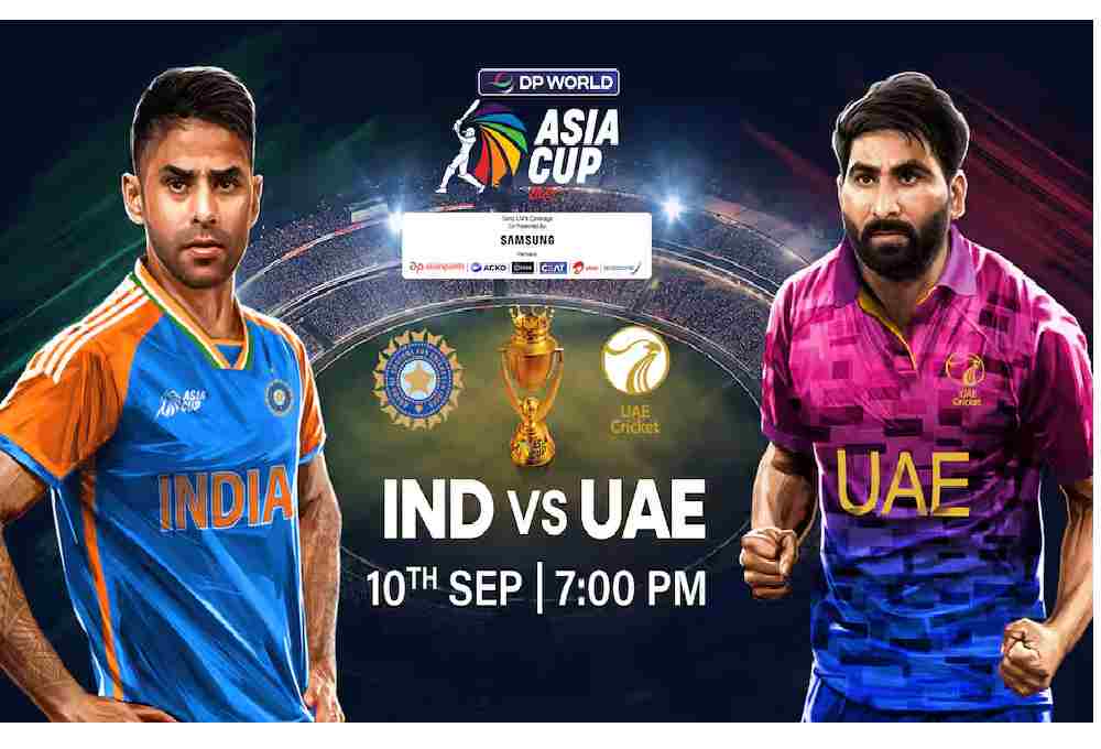 India and UAE are ready to clash in second match of Asia Cup 2025